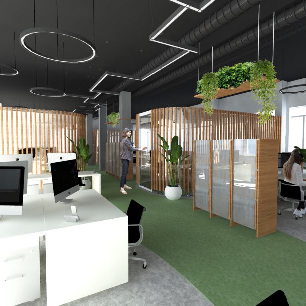 artchitecte toulouse balma espaces travail coworking aménagement innovant espace partagé flexibilité flex office