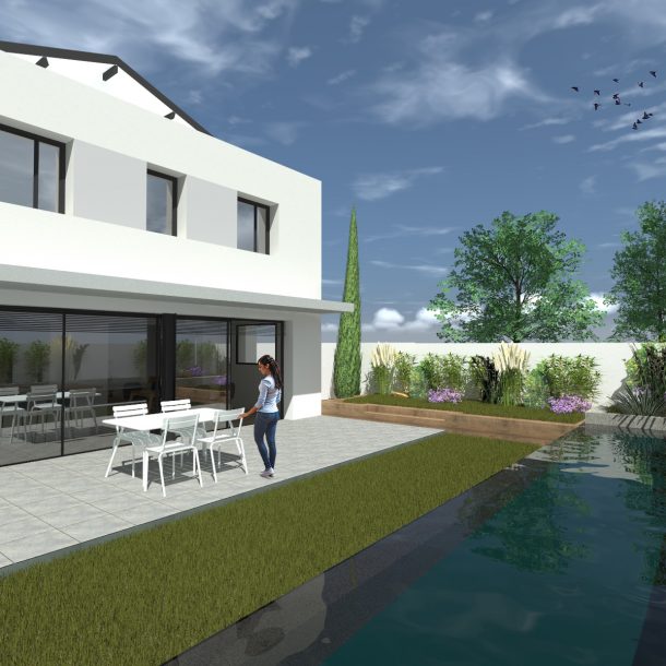 architecte toulouse balma rénovation maison de ville