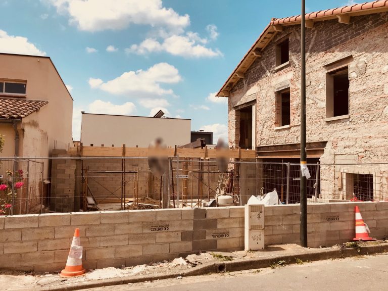 Extension agrandissement rénovation d'une maison de ville