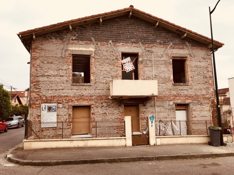 Extension agrandissement rénovation d'une maison de ville travaux
