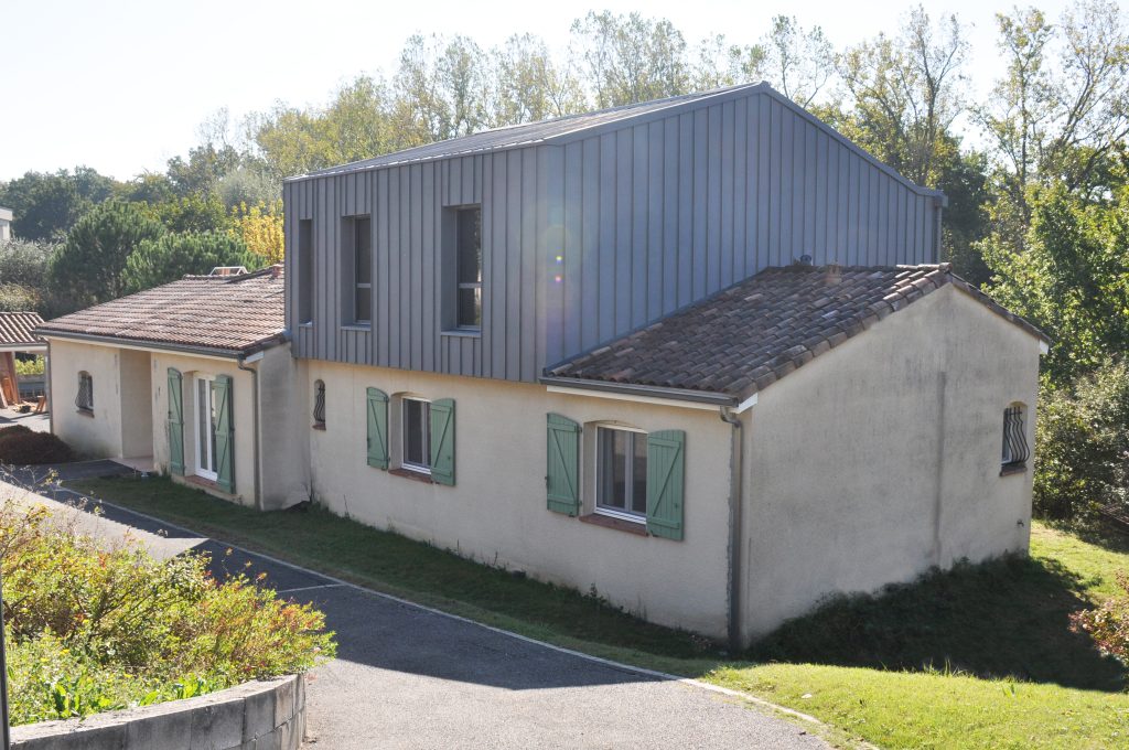 surélévation maison individuelle